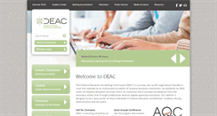 Desktop Screenshot of deac.org